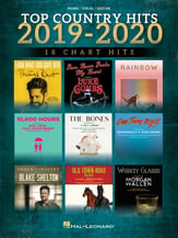 Top Country Hits of 2019-2020 piano sheet music cover